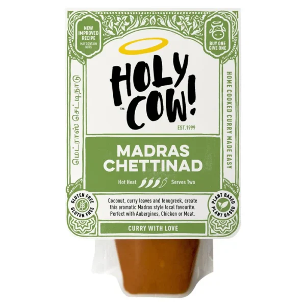Holy Cow! Madras Chettinad Curry Sauce 250g
