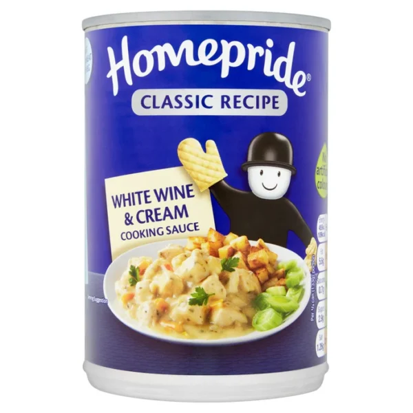 Homepride White Wine & Cream Cooking Sauce 400g - Special Offer
