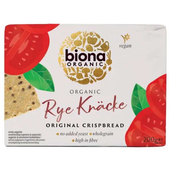 Biona Organic Original Rye Crispbread 200g
