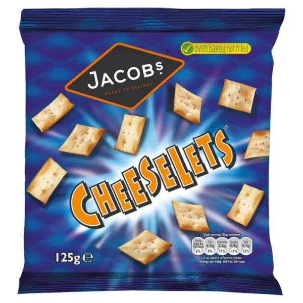 Jacob's Cheeselets 125g