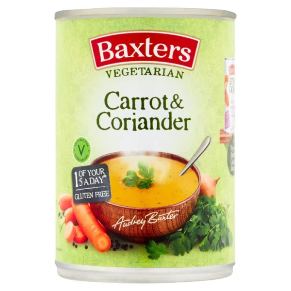 Baxters Vegetarian Carrot & Butterbean Soup 400g