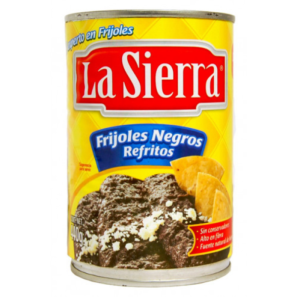 La Sierra Black Beans Refried 580g