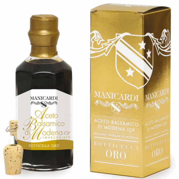 Botticella Oro 25 ans Aceto Balsamico di Modena IGP 250 ml - Acetaia de la famille Manicar