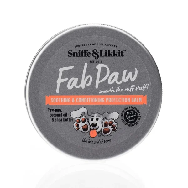 Sniffe & Likkit Fab Paw Soothing & Conditioning Protection Balm for Dogs 75g