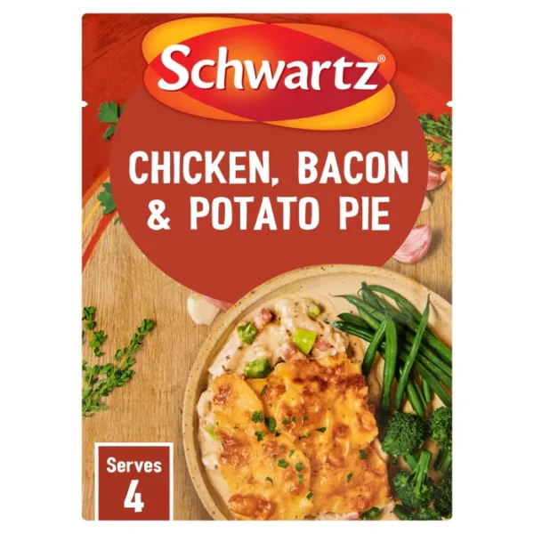 Schwartz Chicken Bacon & Potato Pie 35g