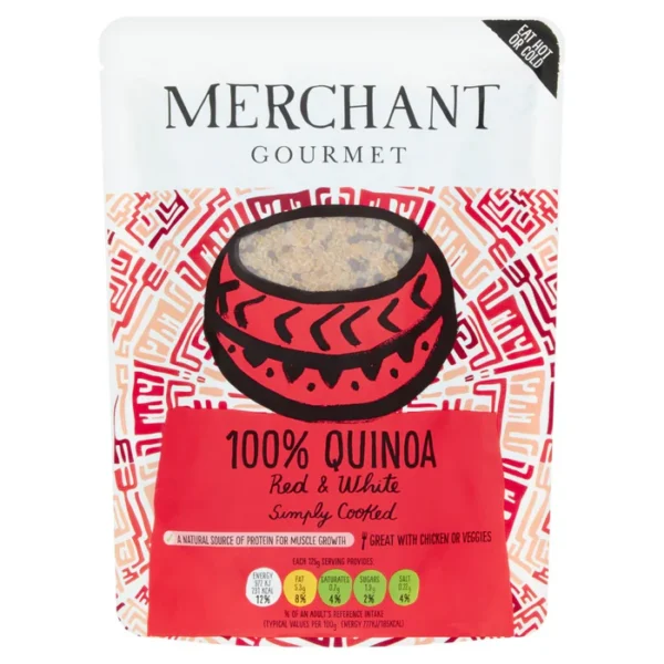 Merchant Gourmet Ready to Eat Quinoa Red & White 250g