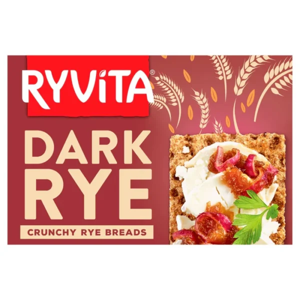 Ryvita Crispbread Dark Rye 250g