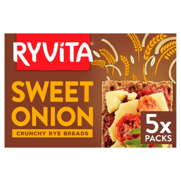 Ryvita Sweet Onion Crisp Bread 200g