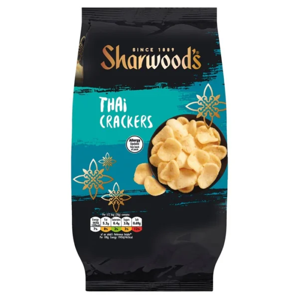Sharwood's Thai Spiced Crackers 60g