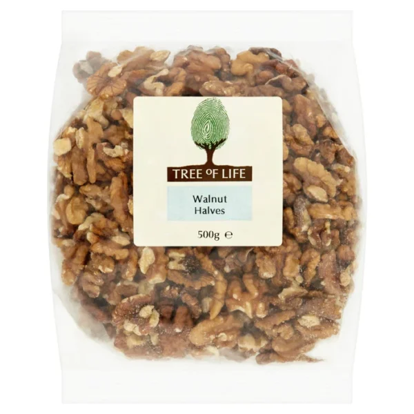 Tree of Life Walnut Halves 500g