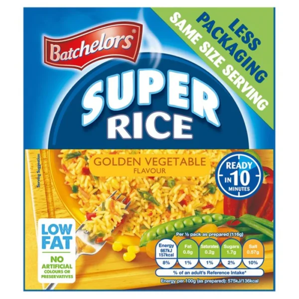 Batchelors Super Rice Golden Vegetable 90g