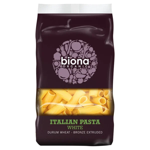 Biona Organic White Rigatoni 500g