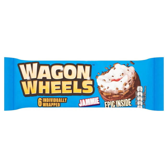Wagon Wheels Jammie 6 per pack