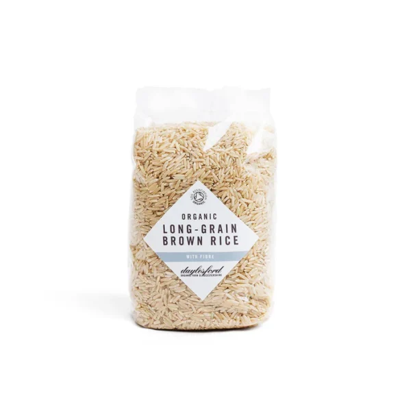 Daylesford Organic Long Grain Brown Rice 500g