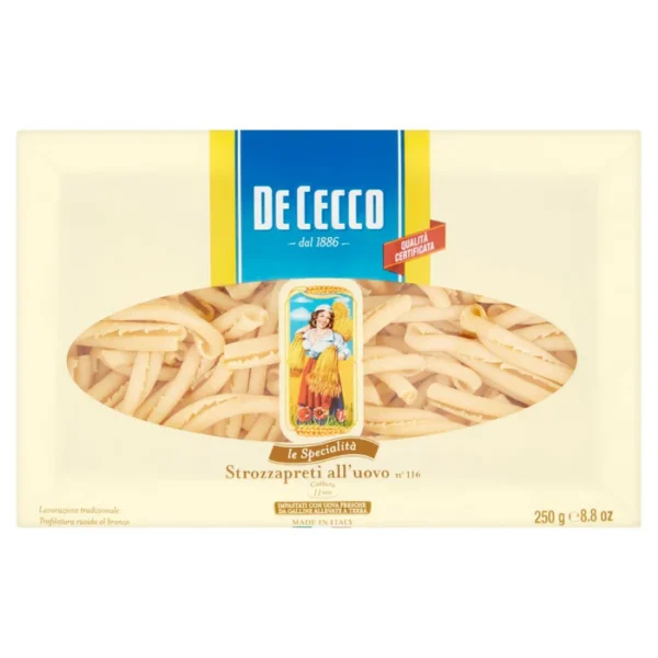 De Cecco Egg Strozzapreti 250g
