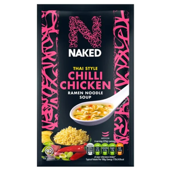 Naked Noodle Ramen Thai Chilli Chicken Soup 25g
