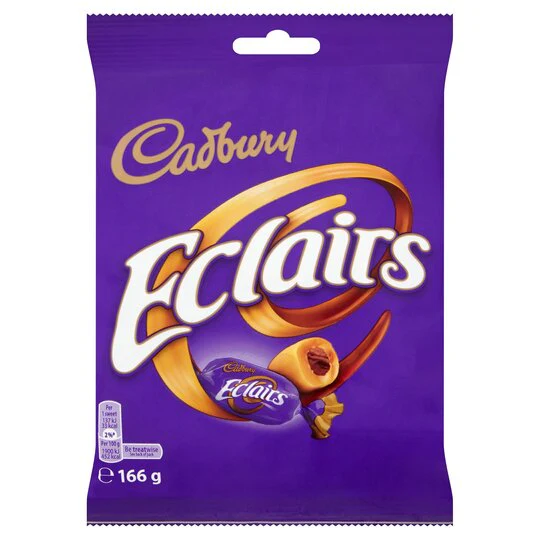 Cadbury Chocolate Eclairs Bag 130g