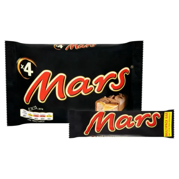 Mars Chocolate Bars Multipack 4 per pack