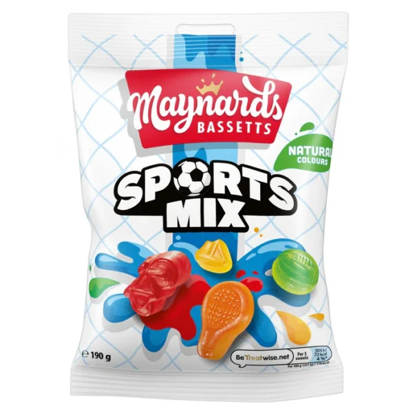 Maynards Bassetts Sports Mix Sweets Bag 165g