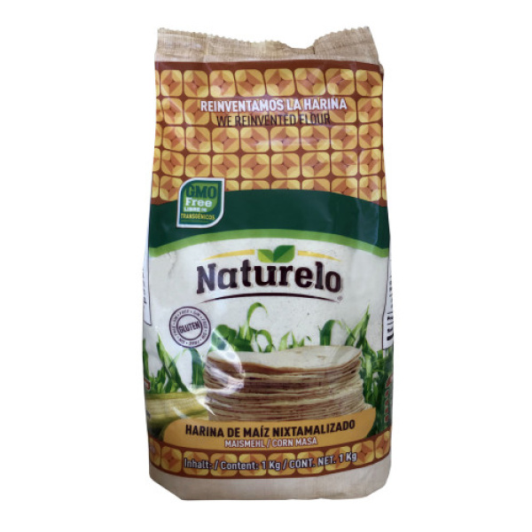 Naturelo Harina De Maiz Blanco