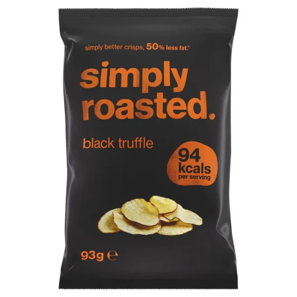 Simply Roasted Black Truffle Crisps 93g