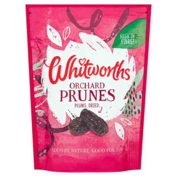 Whitworths Stoned Soft Prunes 210g
