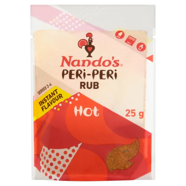 Nando's Hot Seasoning Rub 25g