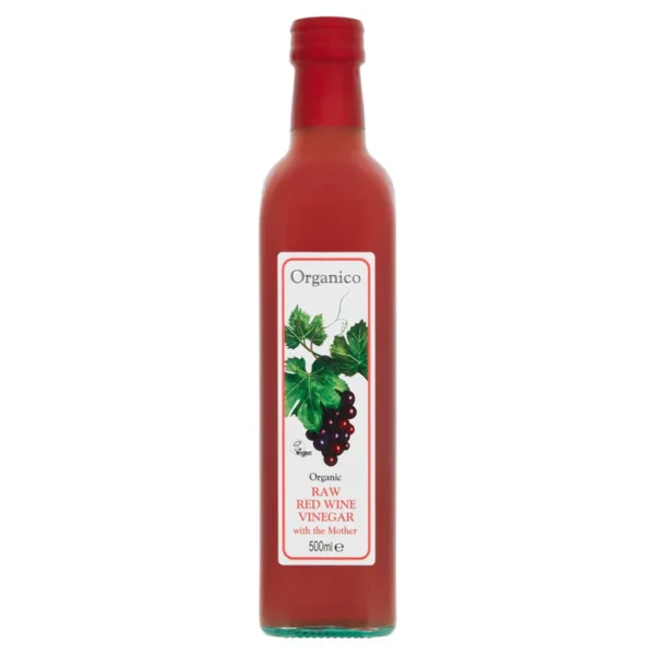 Organico Organic Raw Red Wine Vinegar 500ml