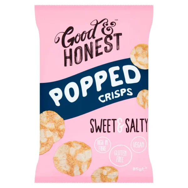 Good & Honest Popped Chips Sweet & Salty 85g