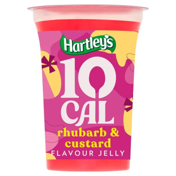 Hartley's 10 Cal Rhubarb & Custard Jelly Pot 175g