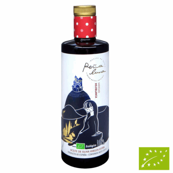 Peña Luna HOJIBLANCA Huile d'Olive Extra Vierge Biologique 500 ml - Segura & Gómez