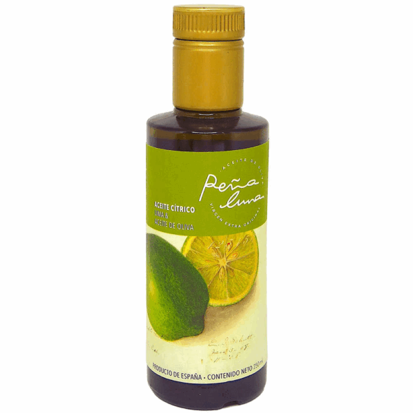 Peña Luna LIMA huile d'olive extra vierge au citron vert 250 ml - Segura & Gómez Ancestral