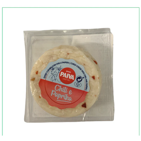 Queijo de Vaca Curado com Chili e Paprika / Cow Cured Cheese with Chili and Paprika PAIVA - 80g