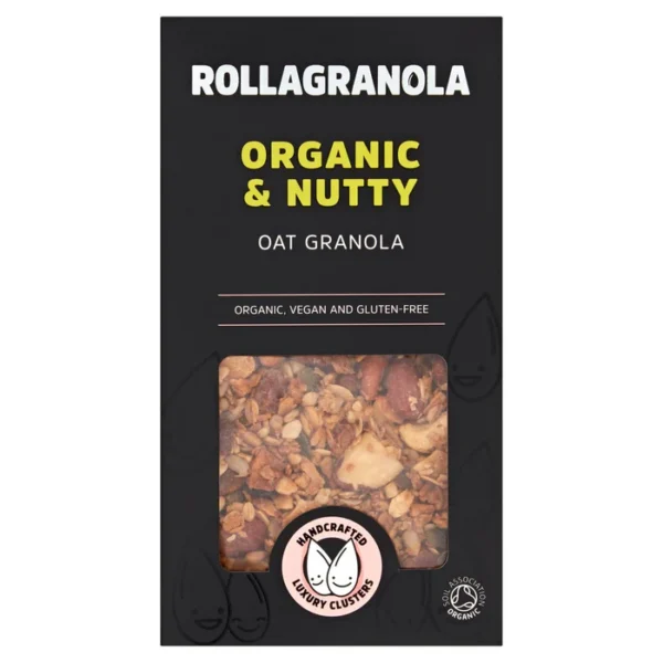 Rollagranola Organic and Nutty Oat Granola 400g