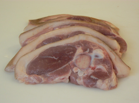 Tranche dans le gigot de porcelet Mangalica 500g