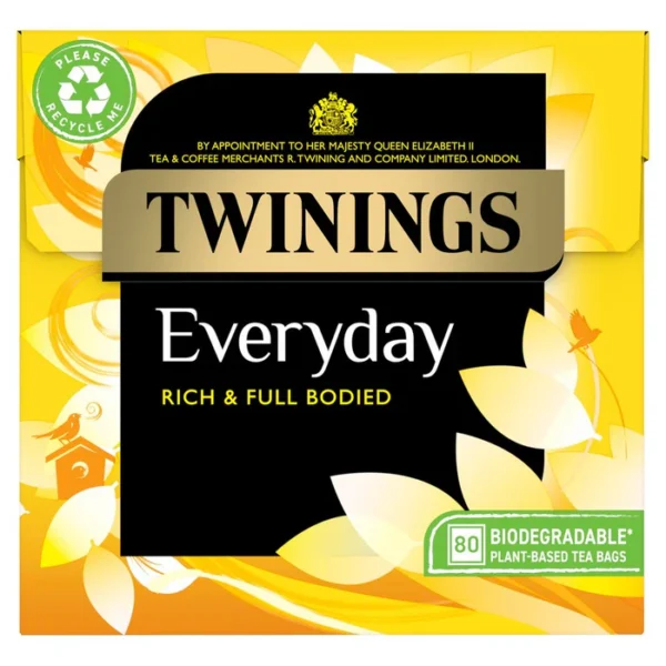 Twinings Everyday Tea 80 per pack - Special Offer