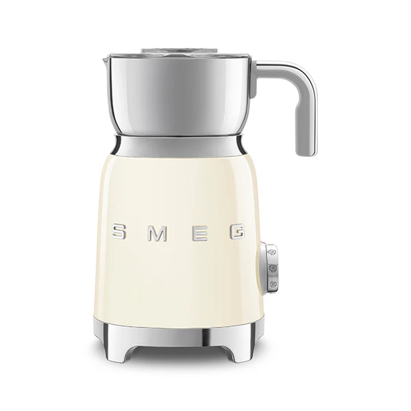 Chocolatière et mousseur de lait crème MFF11CREU Smeg