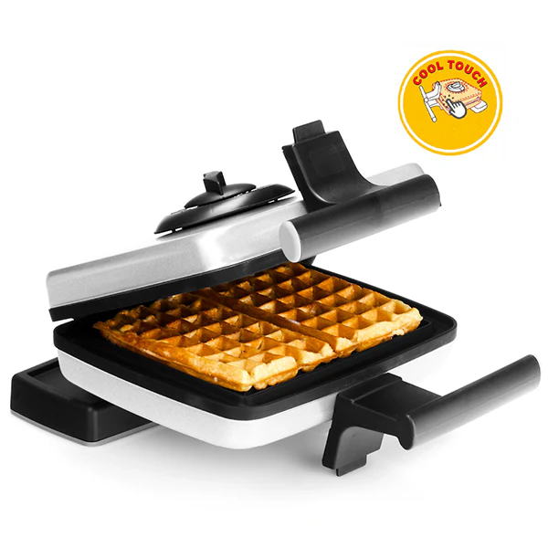 Gaufrier Cool Touch avec plaques gaufrettes et croque-monsieur 1200 W Frifri