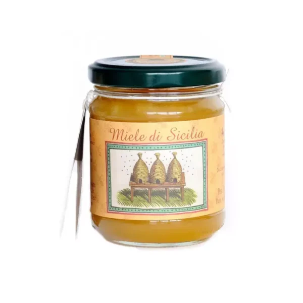 Almond Honey Sicilian Black bee 250 gr