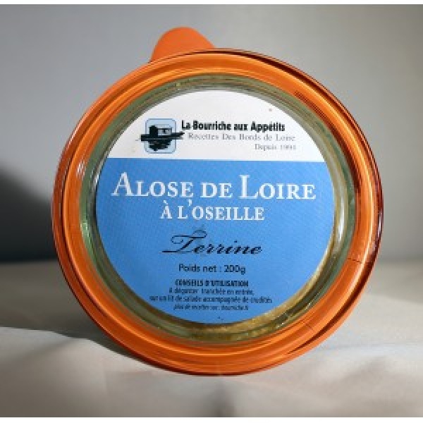 Alose de Loire à l'oseille