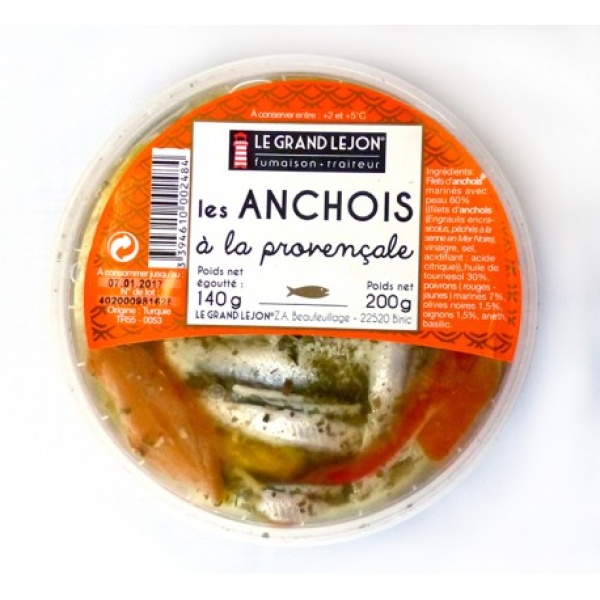 ANCHOIS MARINÉS À LA PROVENÇALE