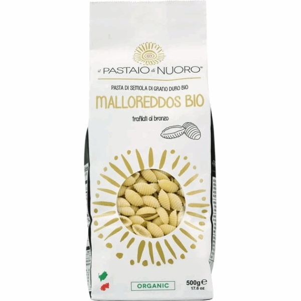Bio Malloreddos petites coquilles de blé dur paquet de 500 g - Artinpasta