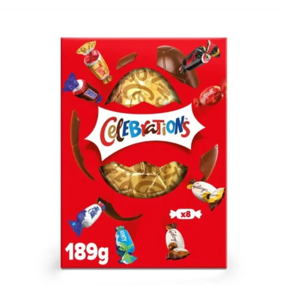 Celebrations Chocolate Easter Egg 189g
