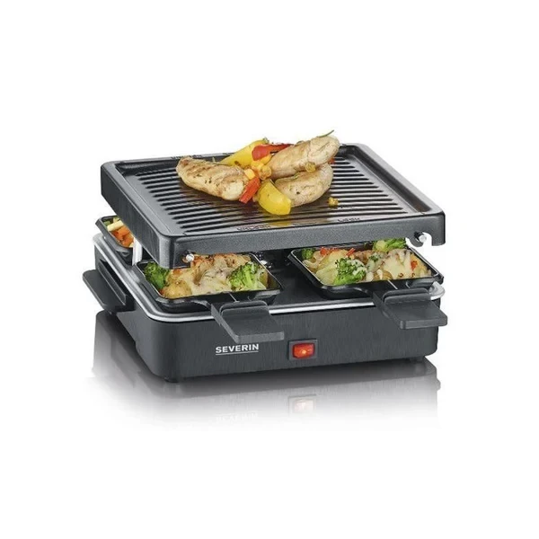 Raclette Gril 21x21 4 Parts 600w - 2370 Severin