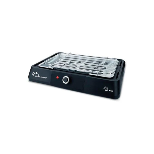 Little Balance 8572 Bbq Sun Max, Barbecue Electrique Xxl, 2200 W, Noir Little Balance