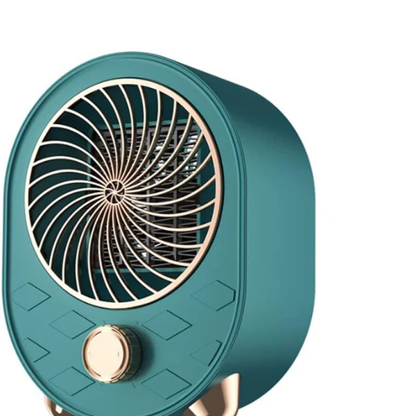 Radiateur Soufflant en Céramique 1000W vert Vendos85