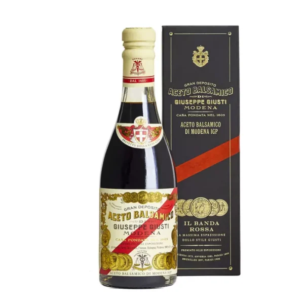 Balsamic Vinegar of Modena PGI 5 Gold Medals "Banda Rossa" 250 ml