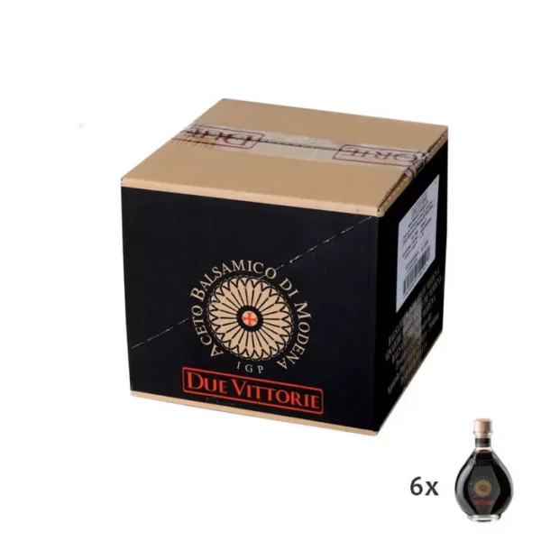 Balsamic Vinegar of Modena PGI Due Vittorie Oro 250 ml x 6