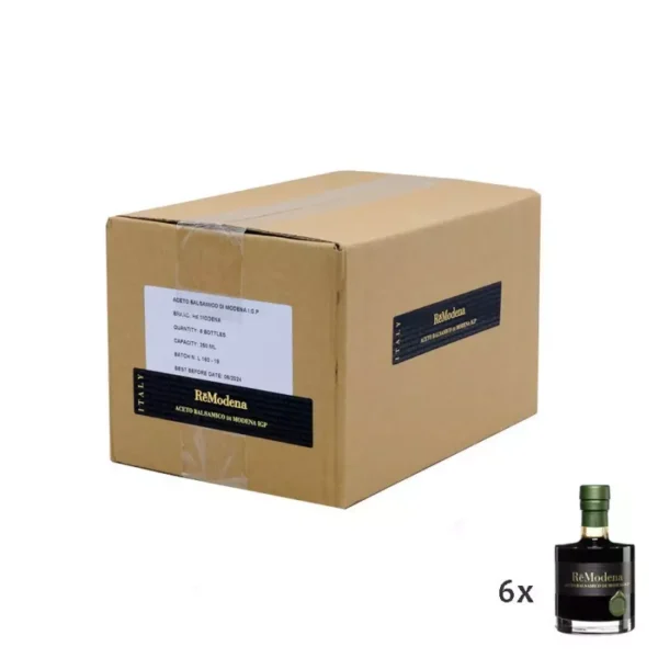 Balsamic Vinegar of Modena PGI Sigillo Verde 250 ml x 6