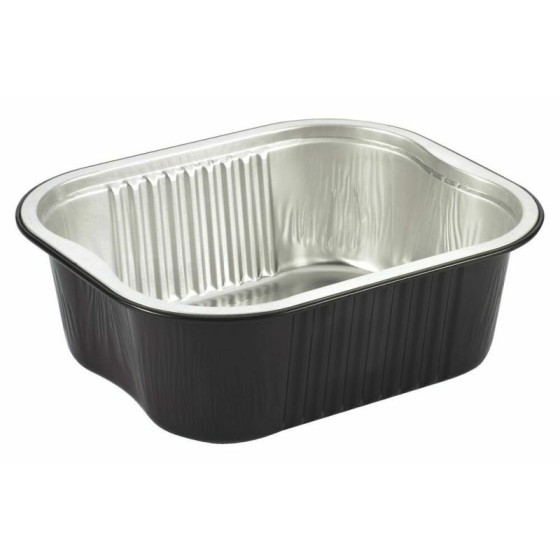 Barquette aluminium noire Ready2Cook 579 ml - par 150